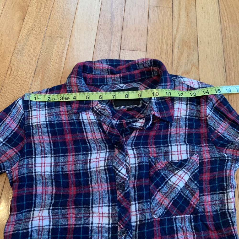 Rails Long Sleeve Plaid Button Down Size Xs - image 8
